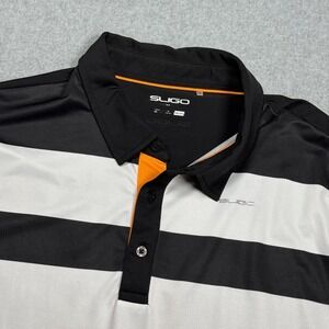 Sligo Golf Polo Shirt Mens Extra Large Performance Colorblock Stretch Sports